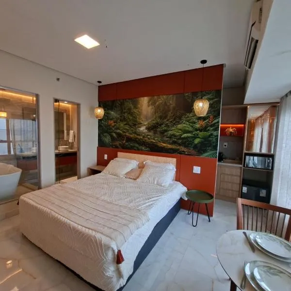 Banheira com Vista Espetacular para o Rio，位于马瑙斯的酒店