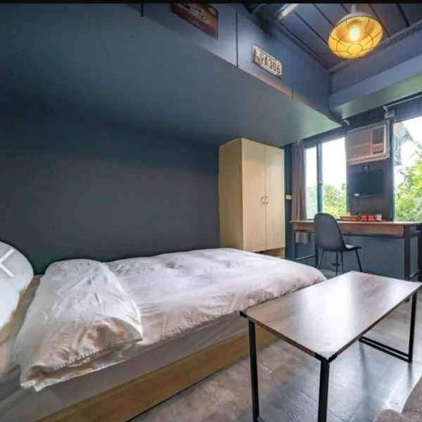 新橙居-免費停車-私人衛浴-戶戶開窗，位于Dalin的酒店