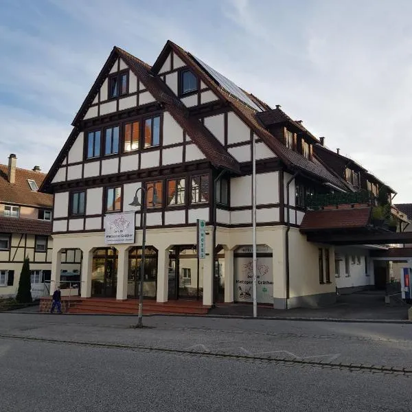 Hotel KRONE Garni，位于Deckenpfronn的酒店