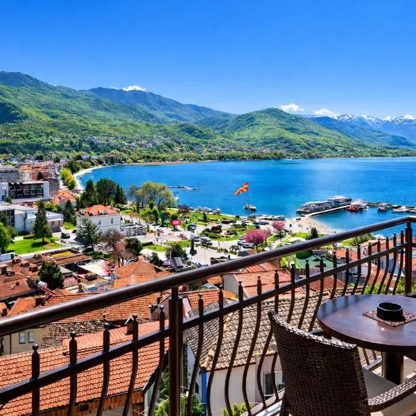 马斯卡斯特罗别墅酒店，位于奥赫里德的酒店