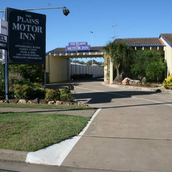 The Plains Motor Inn，位于冈尼达的酒店