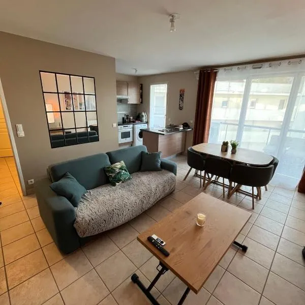 Appartement F2 1,5km de la gare de Chartres，位于Luce的酒店