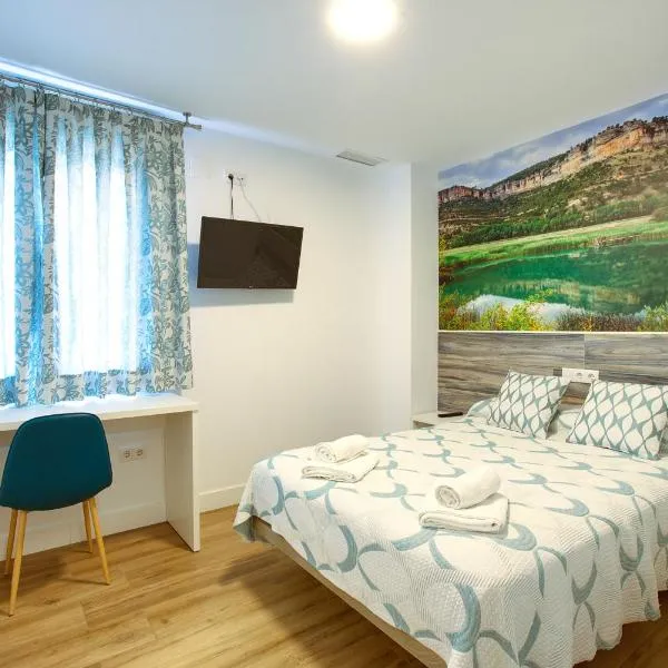 New Hostal Cabañas,位于Carboneras de Guadazaón的酒店