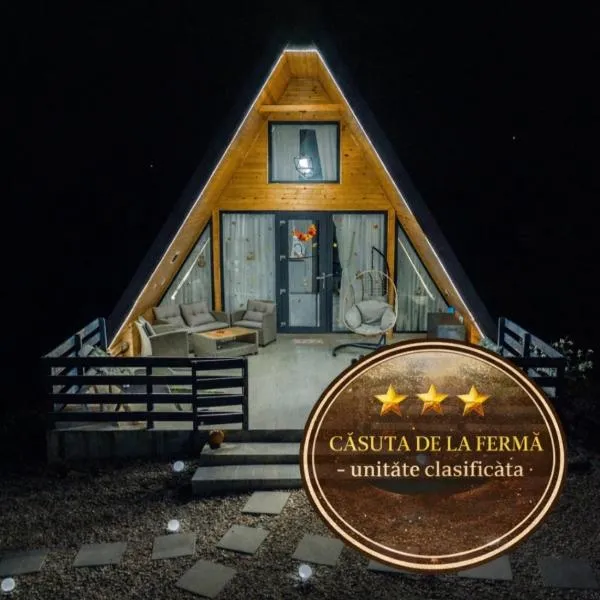 Casuta de la ferma,位于Băiculeşti的酒店