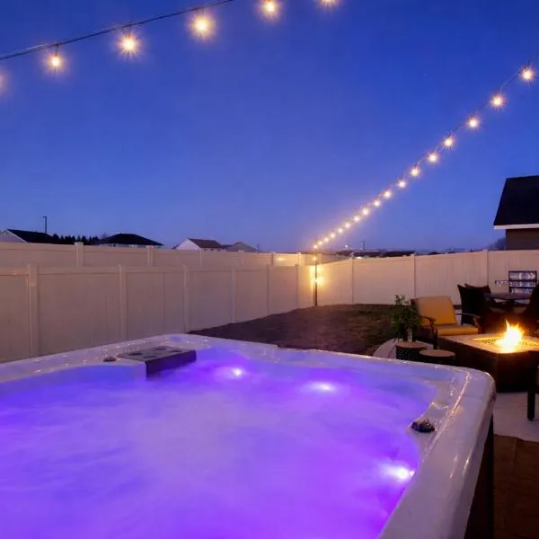 Cozy Mineral Spa Escape, Heated Game Room，位于默里迪恩的酒店