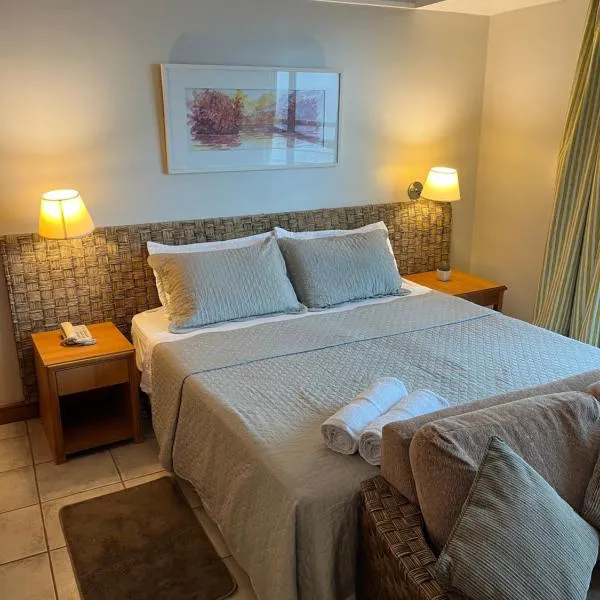 Flat Tropical Hotel Com Varanda Vista Espetacular，位于马瑙斯的酒店