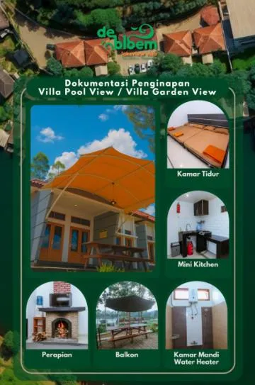 De Bloem Lake View Pangalengan，位于Pengalengan的酒店