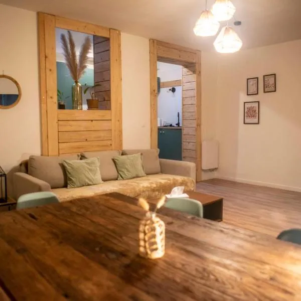 Centre Ville - appartement de caractère- baignoire Balneo，位于贝桑松的酒店