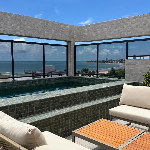 Apartamento 1 Quarto Praia Intermares Cabedelo Paraiba 402，位于卡贝德卢的酒店