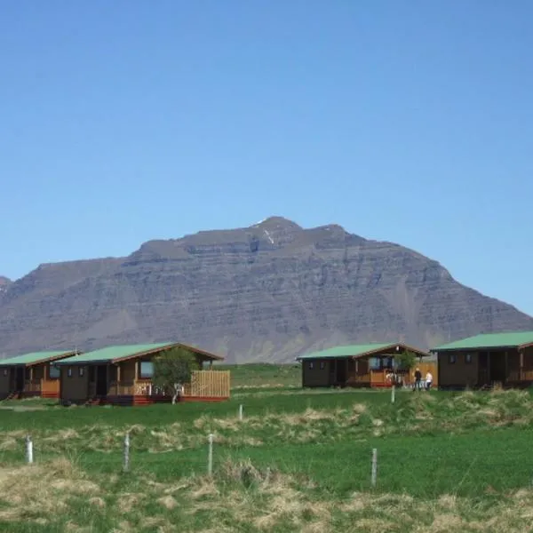 Eldborg Cabins and Guesthouse，位于Kolbeinsstaðir的酒店