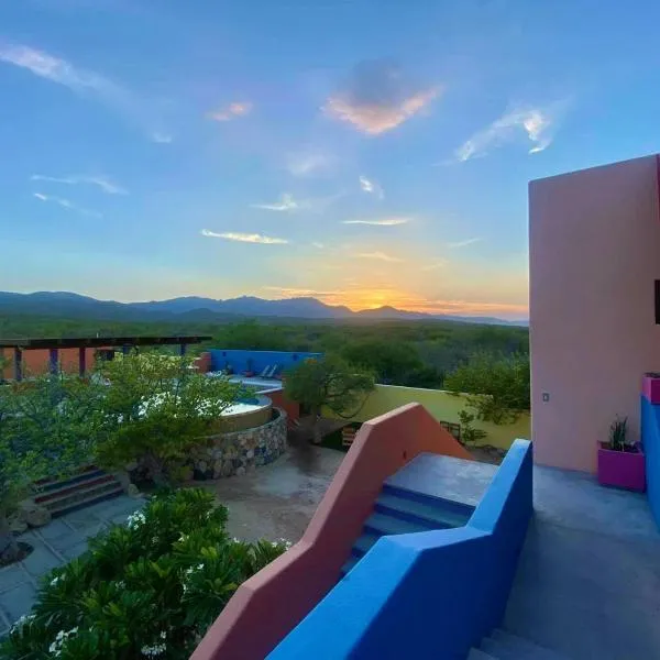 Hotel Boutique Las Terrazas，位于Pescadero的酒店