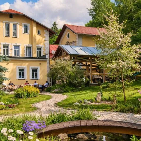 Boutique Hotel SwissHouse，位于玛丽亚温泉的酒店