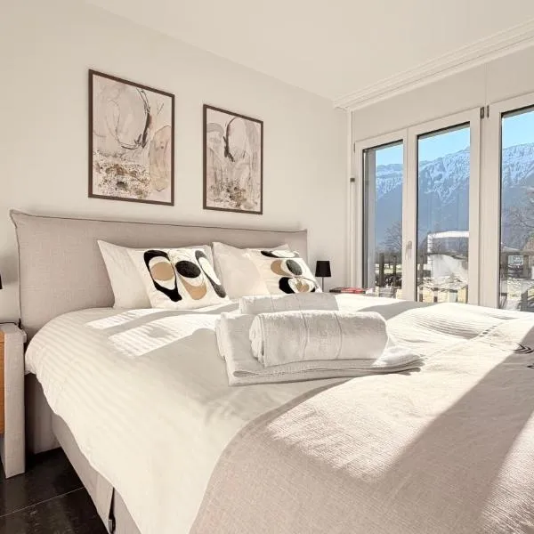 Center Park Apartment，位于因特拉肯的酒店