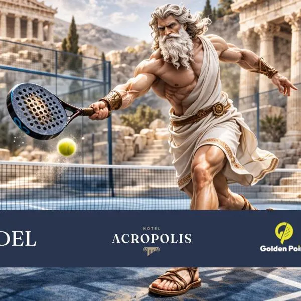 Hotel Acropolis " Op het sportiefste park van de kust "，位于米德尔克尔克的酒店