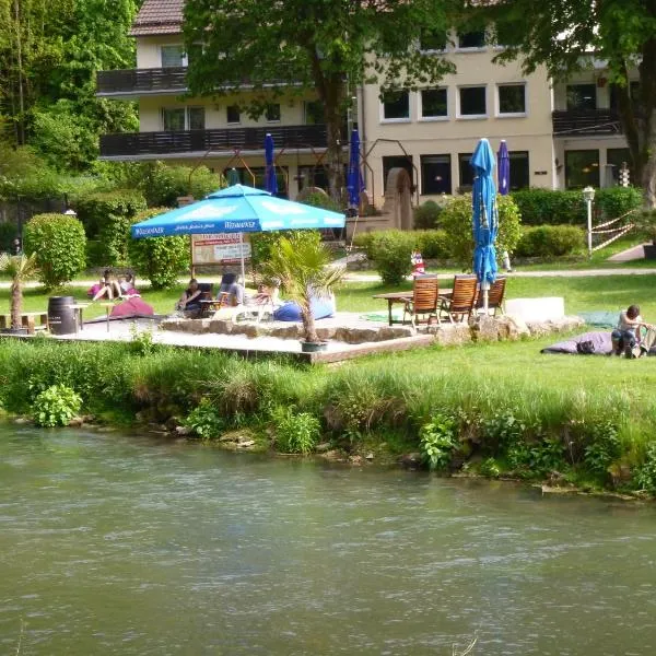 Pension Pulvermühle，位于Plankenfels的酒店