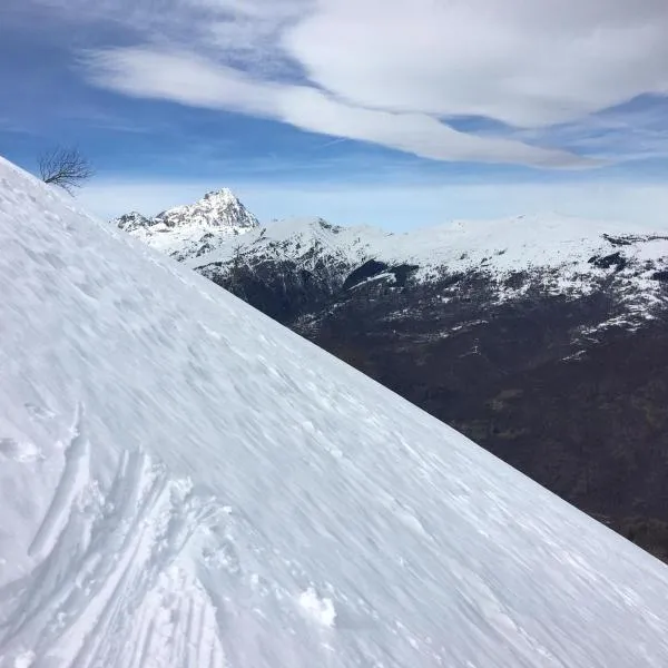 Baita Alpina di Pinot，位于Frassino的酒店