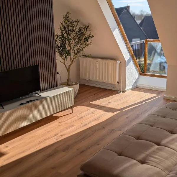 Komplett renovierte Design-Wohnung in Stadtnähe，位于吕嫩的酒店