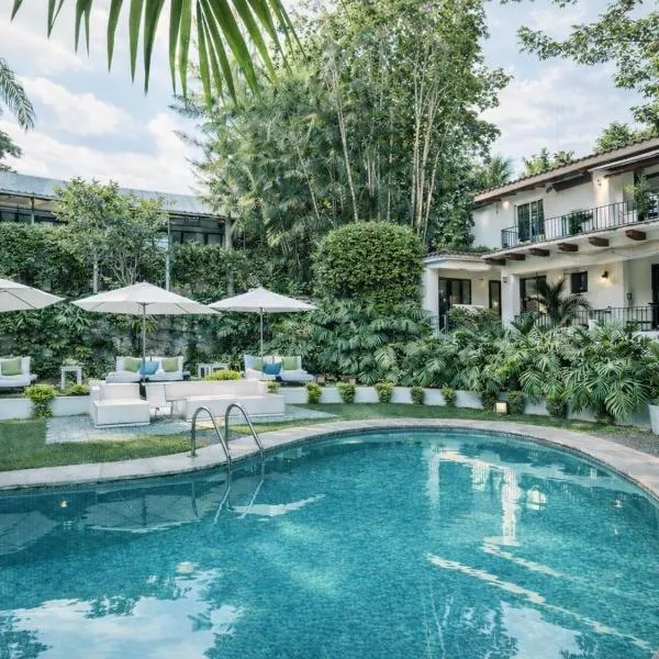 Las Casas B&B Boutique Hotel, Spa & Restaurante Cuernavaca，位于库埃纳瓦卡的酒店