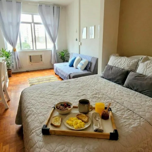 Loft Copacabana Vá a pé para o Show de Shakira，位于里约热内卢的酒店