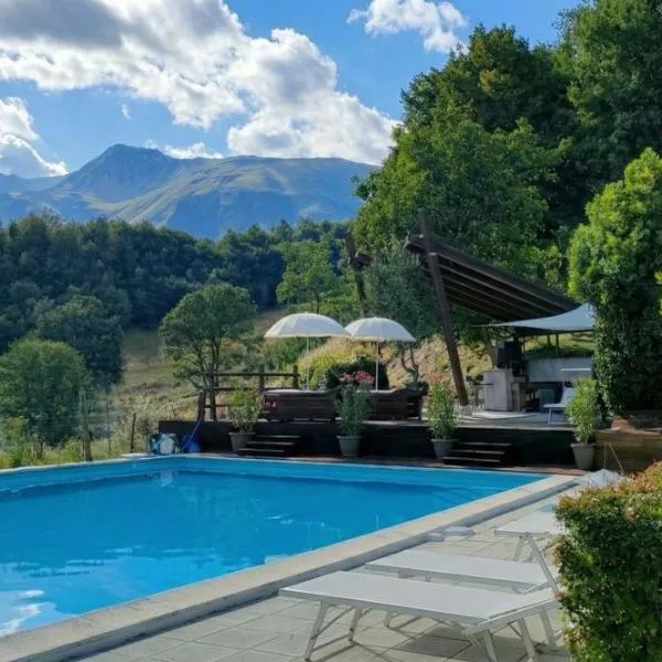 拉奇塔代拉迪蒙蒂锡比利尼旅馆，位于蒙泰蒙阿科的酒店