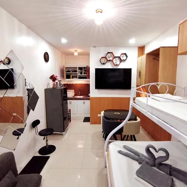 SNOW Studio Apartment - Near Clark International Airport，位于Mabalacat的酒店