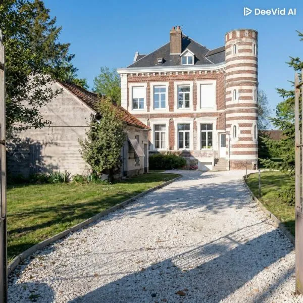 Appartement Art et Histoire-Demeure historique，位于利斯河畔艾尔的酒店