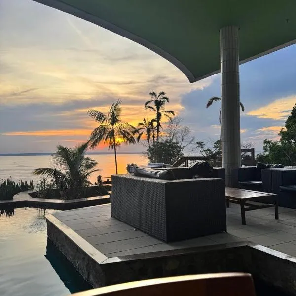 Refugio Sofisticado no Tropical Executive com vista para o Rio，位于马瑙斯的酒店