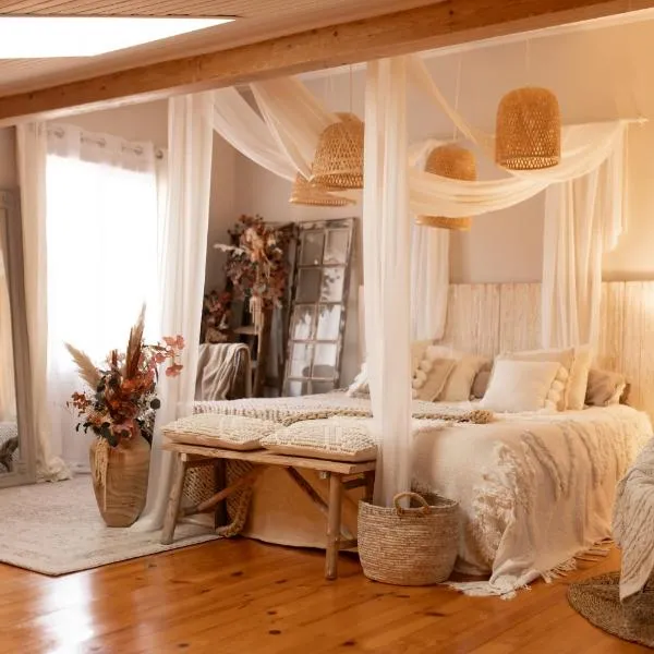 Maison d artiste romantique cœur de ville,位于Bessières的酒店