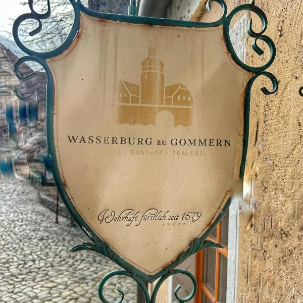 Hotel und Gasthof Wasserburg zu Gommern，位于Gommern的酒店
