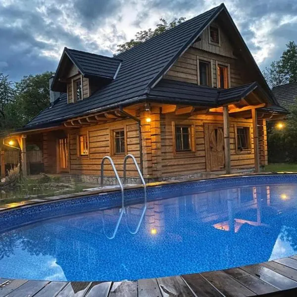 Zacisze Pod Lipą，位于安德雷胡夫的酒店