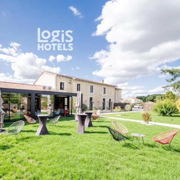 Logis Hôtel Domaine du Vieux Porche，位于米尼亚卢博瓦尔的酒店