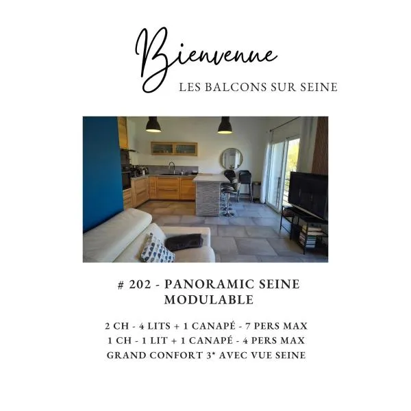 Balcons sur Seine - Vernon Giverny，位于弗农的酒店