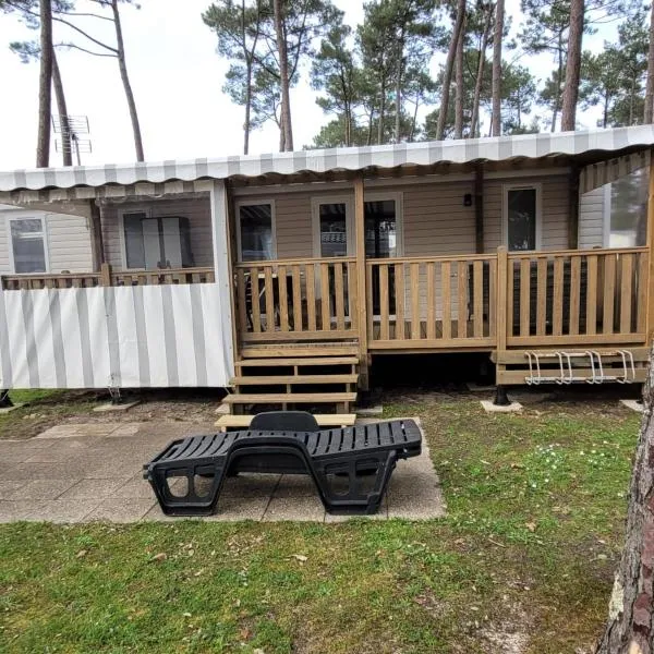 MH 170 MAGNIFIQUE 2 chambres dont une suite parentale et 2 salles de bain dans camping 4étoiles，位于波讷地区圣朱利安的酒店