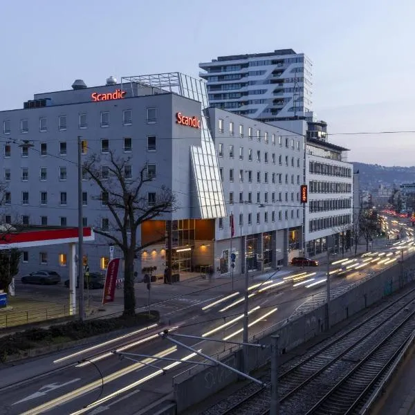 Scandic Stuttgart Europaviertel，位于斯图加特的酒店