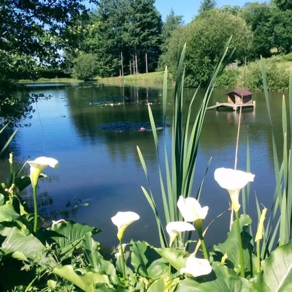 Gite 1 Arum, la Sapinière-24300-parc-3ha-piscine-étang-mini golf，位于Augignac的酒店