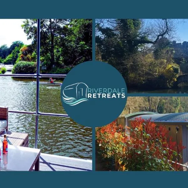 Lady Lily Spring Unique River Boat with Castle views，位于Allington的酒店