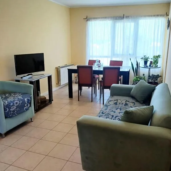 Departamento vista al mar centro con cochera，位于里瓦达维亚海军准将城的酒店