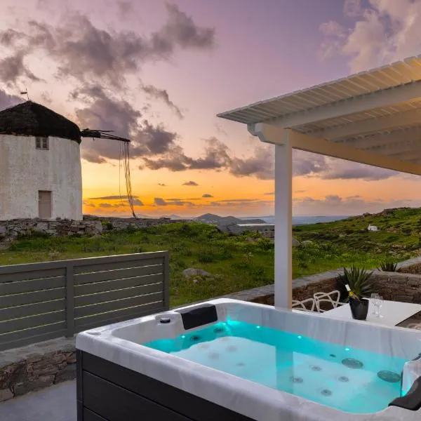 Vivlos Luxury Summer Houses，位于Vívlos的酒店