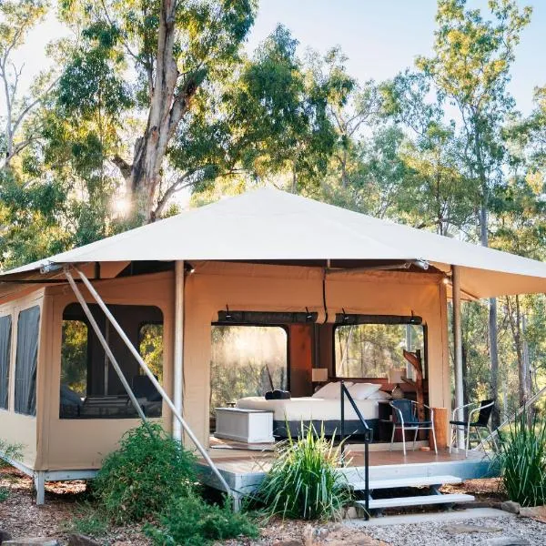 Wallaroo Outback Retreat - Glamping Tents Carnarvon Gorge，位于Hutton的酒店