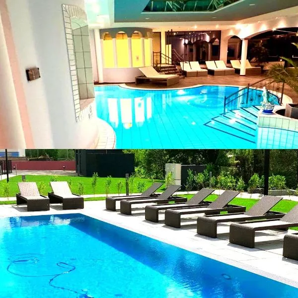SPA-Residenz Apartments POOLs INDOOR & OUTDOOR, private Garden or Balcony or Terrace，位于滨湖新锡德尔的酒店