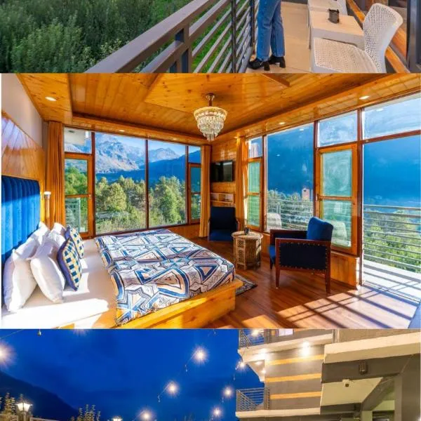 The 14 Gables, A Boutique Stay, Manali - Pet Friendly Hotel - Crown Palace，位于马拉里的酒店