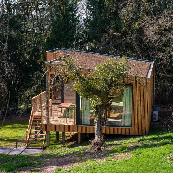 Chez Oreste - Escapade à 2 avec sauna et jardin clos，位于艾瓦耶的酒店