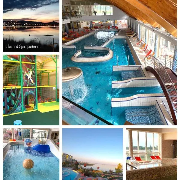 Lake and Spa Apartman，位于韦伦采的酒店