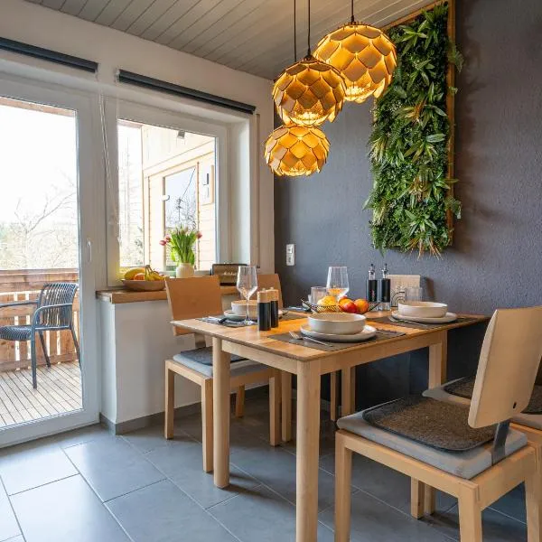 Ferienwohnung Griaß di Allgäu - Sauna - Balkon，位于Görisried的酒店