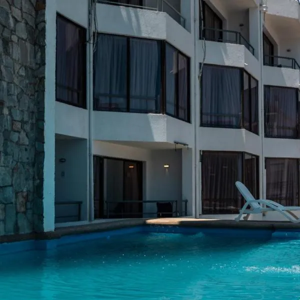 Mahia hotel Reñaca，位于维纳德马的酒店