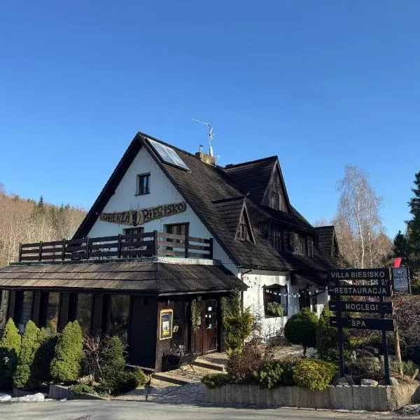 Villa Biesisko - SPA Przysłup Cisna，位于齐斯纳的酒店