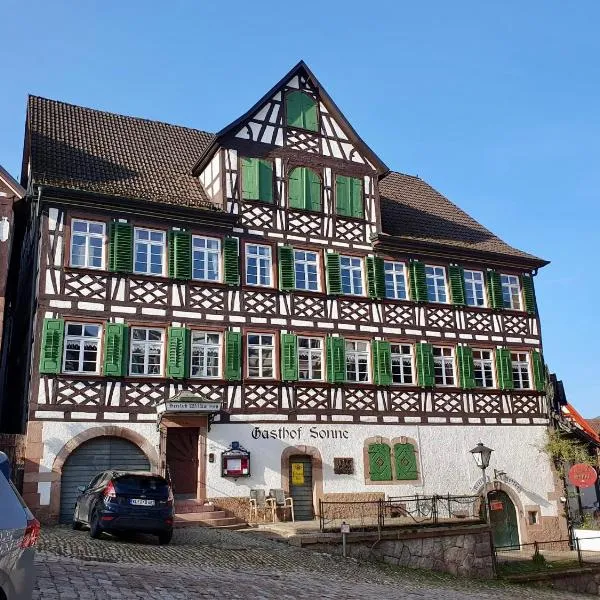 Gasthof Sonne，位于希尔塔赫的酒店