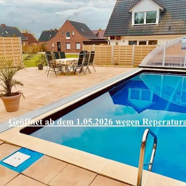 Familie Decker-Behrends，位于Upleward的酒店