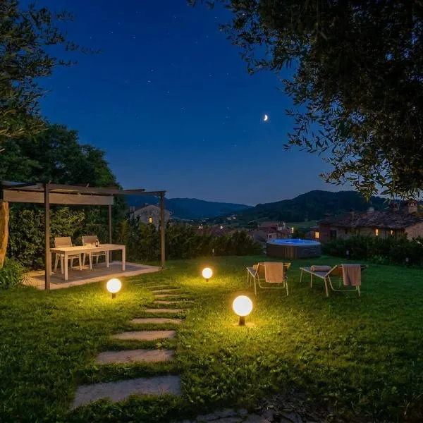 La Valle Verde appartamento，位于Miane的酒店