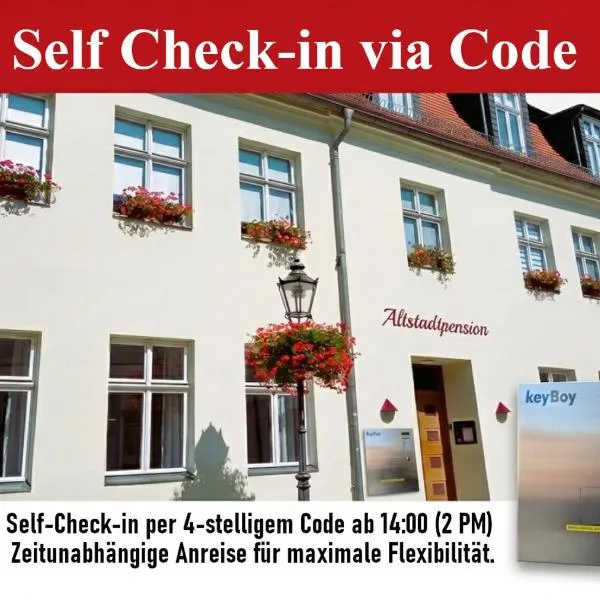 Altstadtpension Brandenburg，位于哈弗尔河畔勃兰登堡的酒店